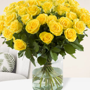 Gele rozen - Kies je aantal - 10 t/m 99 rozen