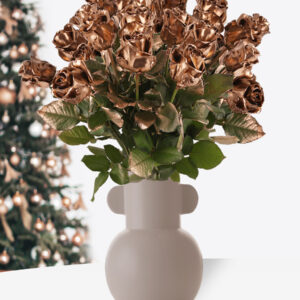 Goudkleurige waxrozen - Kies je aantal - 10 t/m 99 rozen