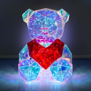 3D Led Teddy Lamp