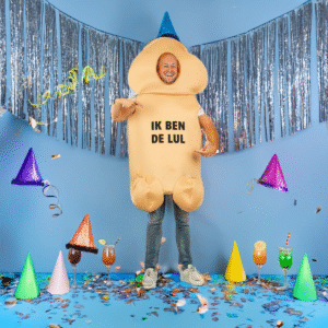 Penis kostuum unisex one size - Penis pak &apos;Ik ben de lul&apos;