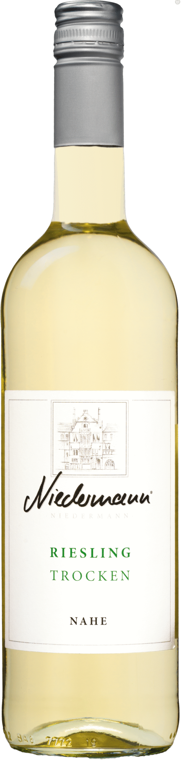 1 fles Niedermann Riesling Trocken QW Nahe 1 1 fles Niedermann Riesling Trocken QW Nahe