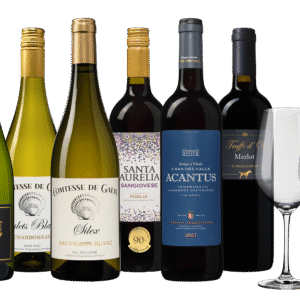 Dinerpakket met glazen