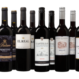 Het Grote Wijnvoordeel Wijnpakket Rood (12 flessen)