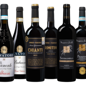 Wat schaft de podcast Italiaans rood wijnpakket