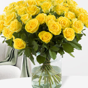 100 tot en met 499 gele rozen