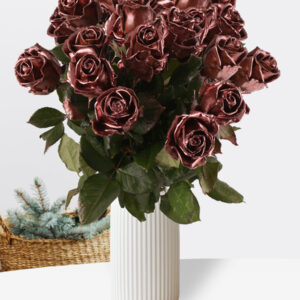 Koperkleurige waxrozen - Kies je aantal - 10 t/m 99 rozen