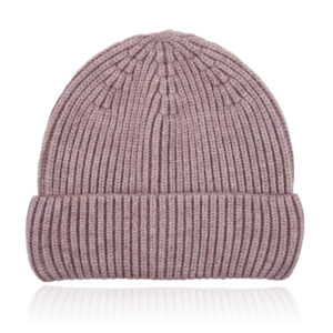 LGT JWLS Donkerroze Beanie Muts voor Dames Medium Pasvorm