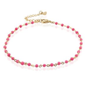 LGT JWLS Enkelband Emaille Roze