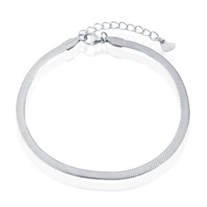 LGT JWLS Enkelband Herringbone Zilver - 4mm