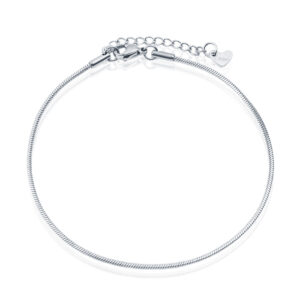 LGT JWLS Enkelband Serpentine Zilver - 1mm