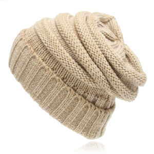 LGT JWLS Zand Grofgebreide Dames Muts