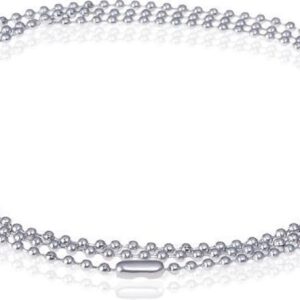 LGT Jewels Dogtag ketting Edelstaal 2mm-90cm