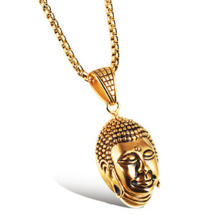 Mendes Buddha Kettinghanger Goudkleurig