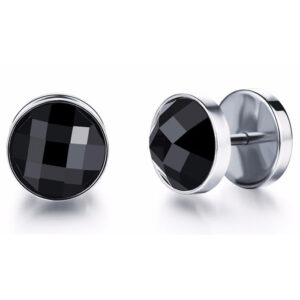 Mendes Jewelry Stud oorbellen Zircon Silver