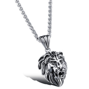 Heren ketting Mendes Leeuw Kettinghanger Zilver