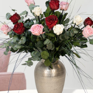 Mix boeket long life rozen | Large