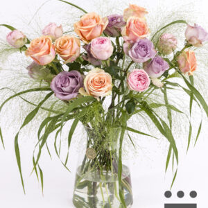 Pastel plus centerpiece - Platinum | Medium