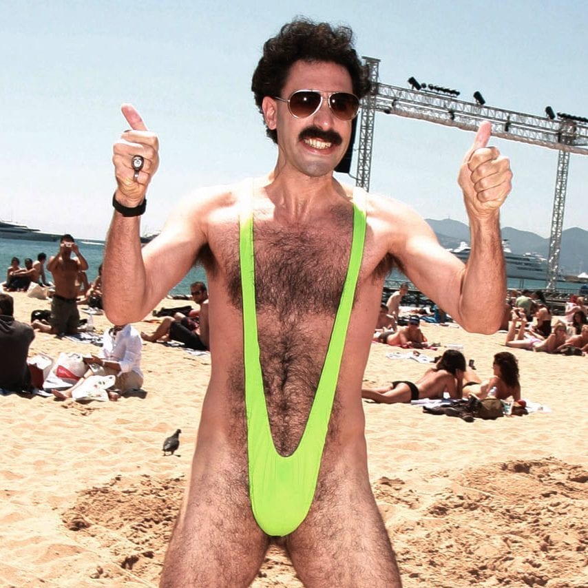Borat Mankini - Groen 1 Borat Mankini - Groen