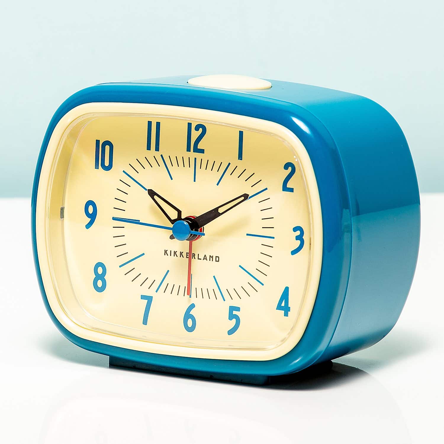 Retro Wekker - Blauw 1 Retro Wekker - Blauw