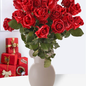 Rode waxrozen - Kies je aantal - 10 t/m 99 rozen