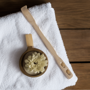 Rugkrabber met massage rollers