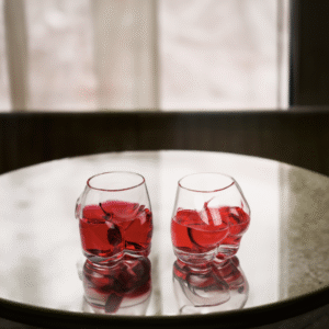 Bottoms Up glazen - Grappige Billen Glazen