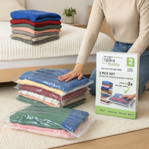 Space Buddy - Vacuümzakken Opbergzakken - 2-dlg set