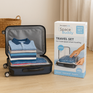 Space Buddy - Vacuümzakken Reisset - 4-dlg