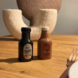 Peper en zoutstel &apos;bier en wijn&apos;